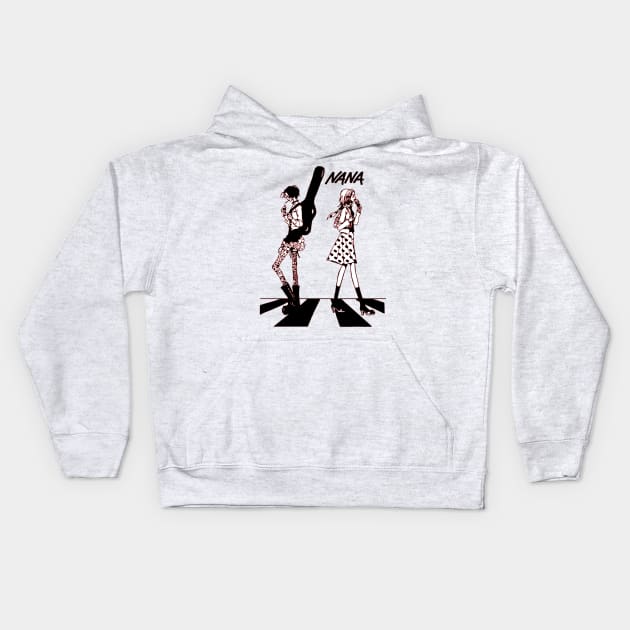 Nana Osaki and Nana Komatsu Kids Hoodie by OtakuPapercraft